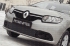 Renault-Logan 2014—н.в.-Зимняя заглушка решетки переднего бампера-шагрень