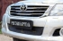 Toyota-Hilux 2011-2013-Защитная сетка переднего бампера-шагрень