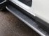 Toyota RAV4 2015 Пороги алюминиевые с пластиковой накладкой (карбон серебро) 1720 мм