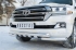Toyota Land Cruiser 200 2015 Защита переднего бампера d76 (дуга) d76 (секции)+клыки TLCZ-002164