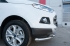 Ford Ecosport 2014- Защита переднего бампера d63 (дуга) d42(дуга) FEZ-002054
