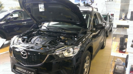 Газовые упоры капота Mazda CX-5 2011-