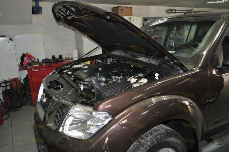 Газовые упоры капота Nissan Pathfinder R51 2005-2014