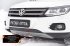 Зимняя заглушка решетки переднего бампера (Track & Field) Volkswagen Tiguan 2011-2015