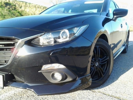 Mazda 3, седан 2013-  Клыки, передние (передний бампер, нижние)