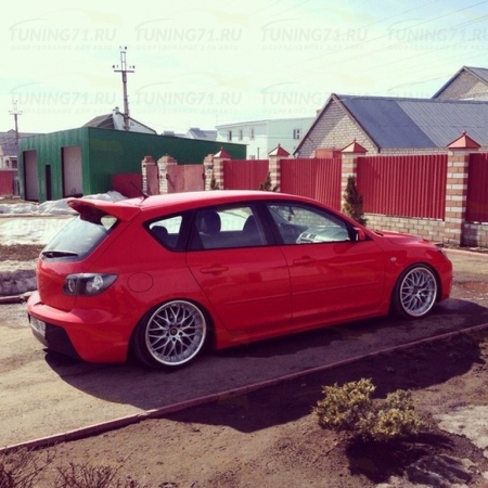 Mazda 3, седан, хэтчбек 2004-2009 Пороги, "Сток 2л"*