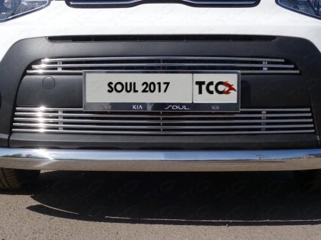 Kia Soul 2017-	Решетка радиатора нижняя 12мм