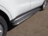 Kia Soul 2017-	Пороги с площадкой (нерж. лист) 42,4 мм