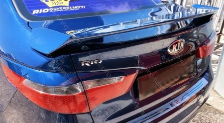 KIA RIO 11/15 Спойлер GT без с/с