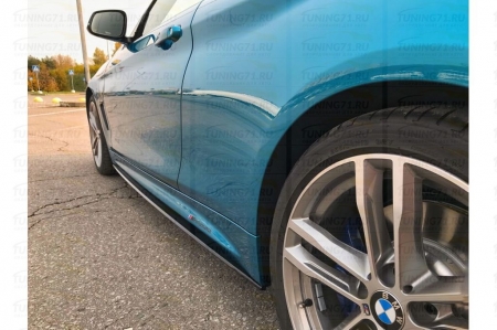 Накладки на пороги BMW 4-series (F32) 2013-
