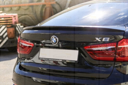 Спойлер BMW X6 (F16) Аналог Х6M 2015-