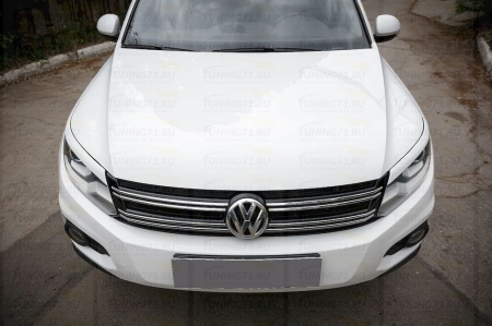 Volkswagen Tiguan 2007-2018- Ресницы передние рестайлинг