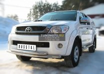 Toyota Hilux Защита переднего бампера d63/63 (дуга) TLZ-000003