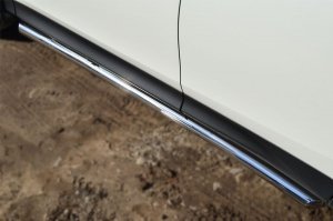 Toyota RAV 4 2013- Пороги труба d63 (вариант 1) TR4T-0012831