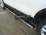 Пороги овальные с накладкой 120х60 мм Ford Explorer 2012