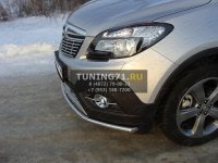 Защита передняя нижняя 42,4 мм Opel Mokka 2012 4WD Turbo