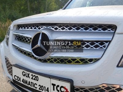 Решетка радиатора нижняя (лист) Mercedes-Benz GLK 220 CDI 4MATIC 2014