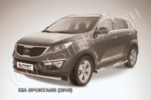 KIA  SPORTAGE (2010)-Защита переднего бампера d76