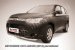 MITSUBISHI OUTLANDER (2014) рестайлинг-Защита переднего бампера d57 