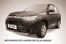 MITSUBISHI OUTLANDER (2014) рестайлинг-Защита переднего бампера d57 короткая