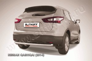 NISSAN QASHQAI (2014)-Защита заднего бампера d57