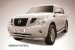 NISSAN PATROL (2012)-Защита переднего бампера d76+d57 двойная