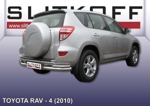 TOYOTA RAV-4 (2010)-Уголки d76+d42 двойные