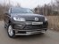 Volkswagen Touareg 2014 Защита передняя нижняя (двойная (с ходовыми огнями)) 60,3/60,3 мм