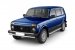 Защита порогов с алюм. площадкой d51мм LADA 4x4 2131 (нерж)