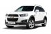 Защита переднего бампера одинарная d63мм Chevrolet Captiva (нерж) 2013