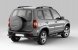 Защита порогов с накладками d76мм Chevrolet Niva FL (ППК)
