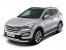 Защита порогов d63мм Hyundai Santa Fe (нерж) 2013