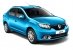 Рейлинги Renault Logan (черный муар) 2014