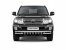 Силовой элемент переднего бампера ПТ Групп d63/51мм Toyota Land Cruiser 200, Lexus 570 (нерж) 2013