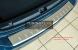 Накладки на задний бампер с загибом Alufrost  BMW X3 II FL (F25) (2014-)