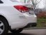 АБС-пластик Диффузор заднего бампера Chevrolet Cruze var№2 (текстурный пластик) 2008-2012
