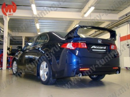 Стеклопл.Спойлер высокий "MUGEN Style" var№2 составной H.Accord VIII 2008-2012