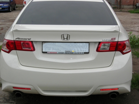 2008 - 2012  Honda Accord 8 Лип спойлер ABS пластик Спойлер 1 шт.