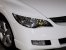 2006 - 2011  Honda Civic 4D Реснички ABS пластик Накладки на фары 2 шт.
