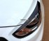 2011 -  Hyundai Solaris Реснички ABS пластик Накладки на фары 2 шт.