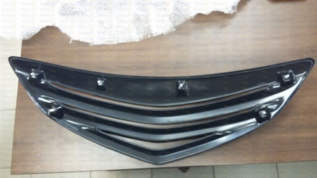 2004 - 2008  Mazda 3 HB Решетка радиатора Extremma ABS пластик Решетка радиатора 1 шт., алюминиевая крашенная сетка 1 шт.