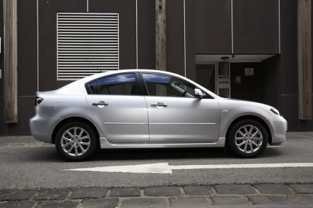 2004 - 2008   Mazda 3 SD Пороги ABS пластик Пороги 2 шт.