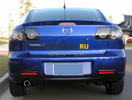 2004 - 2008   Mazda 3 SD Лип спойлер ABS пластик Спойлер 1 шт.