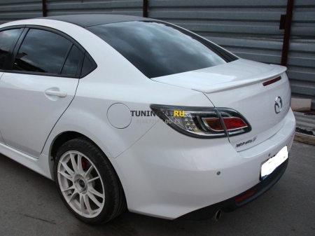 2007 - 2012  Mazda 6 Лип спойлер ABS пластик Спойлер 1 шт.