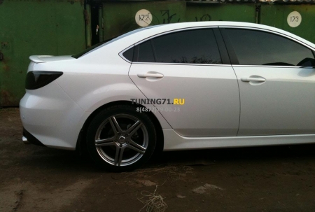 2007 - 2012  Mazda 6 Лип спойлер ABS пластик Спойлер 1 шт.