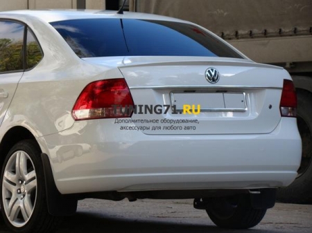 АБС-пластик Лип спойлер VW Polo Sedan