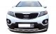 KIA   Sorento 2009-2012   Защита переднего бампера двойная с перемычками  60/42