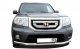 Защита переднего бампера Honda Pilot 2008 (с гибами) 60