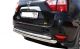 Защита заднего бампера Nissan Terrano 2015 двойная радиус 60/42