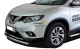 Защита переднего бампера Nissan X-trail 2015 радиус 60